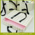 drawer style hair extension box with ribbon handle